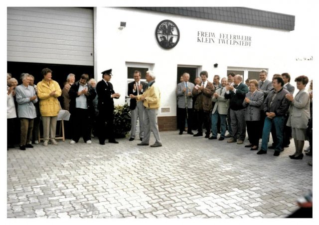 Geräthaus-einweihung 1996
